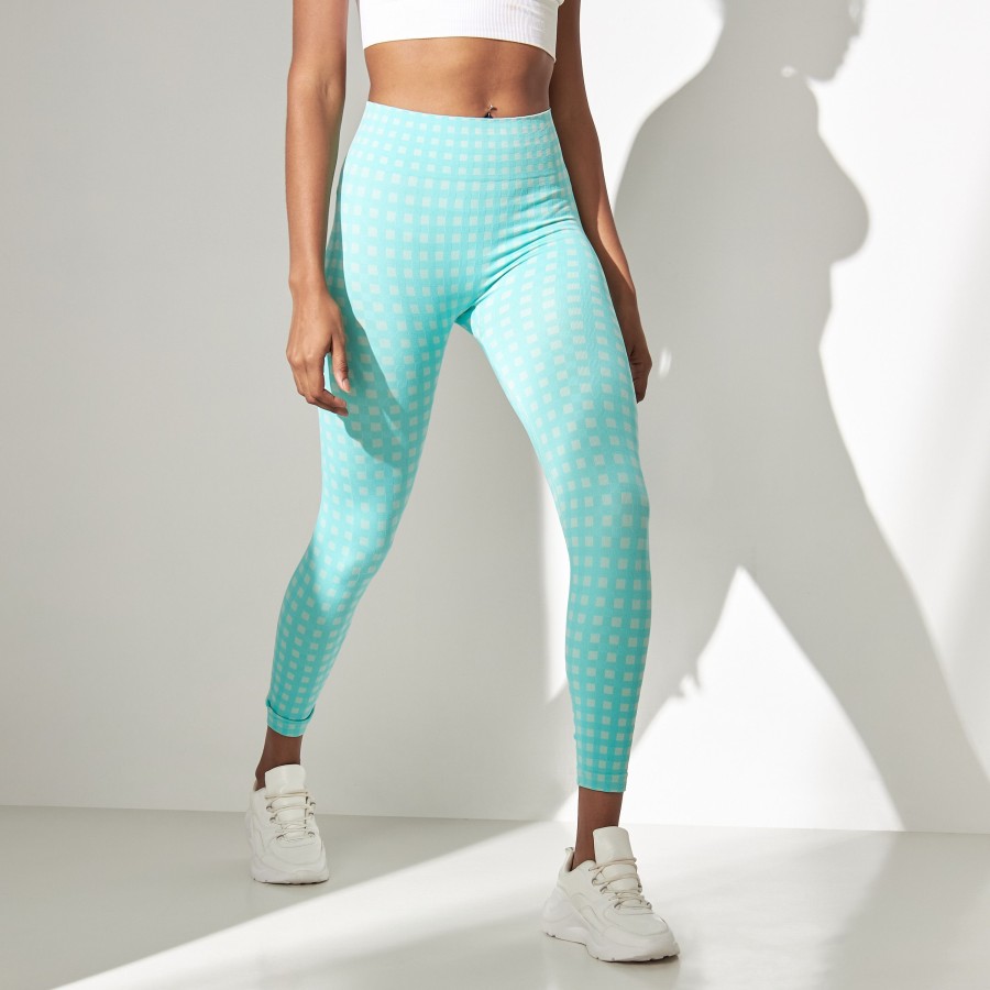Women MAX Activewear  Space Jam Print High-Rise Leggings With Elasticated  Waistband ~ Seanclothes